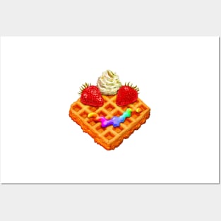 WAFFLE Posters and Art